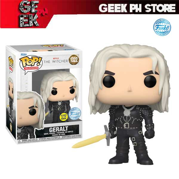 Funko Pop! Game Cover The Witcher GERALT #02 Special Edition (vinyle, Neuf)
