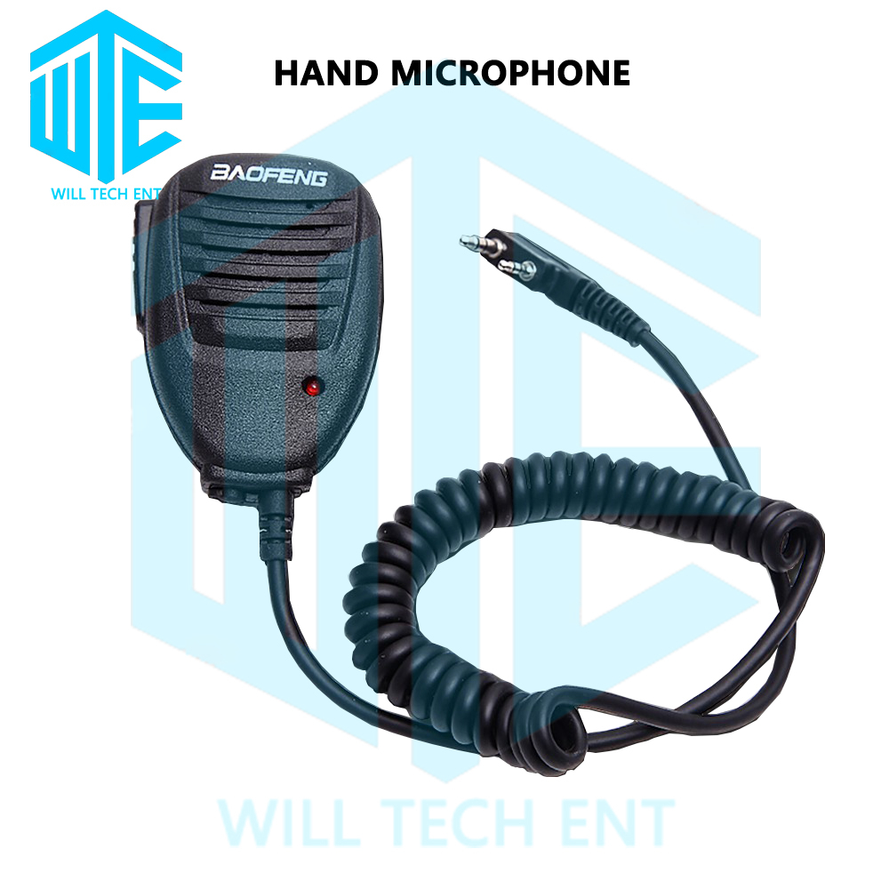 Baofeng Two Way Radio Mic Walkie Talkie Hand Microphone Shopee