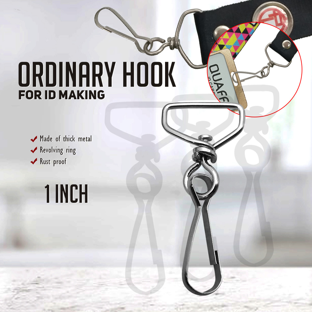 Ordinary ID Hook for Lanyard Making (100pcs) | Shopee Philippines