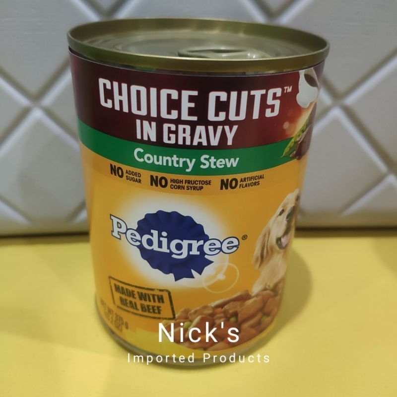 USA Pedigree Choice Cuts Purina Dog Chow High Protein Wet Dog Food Shopee Philippines