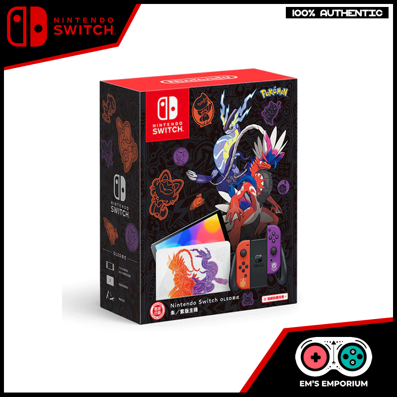 Nintendo Switch Console Pokemon Scarlet & Violet Edition (OLED Model