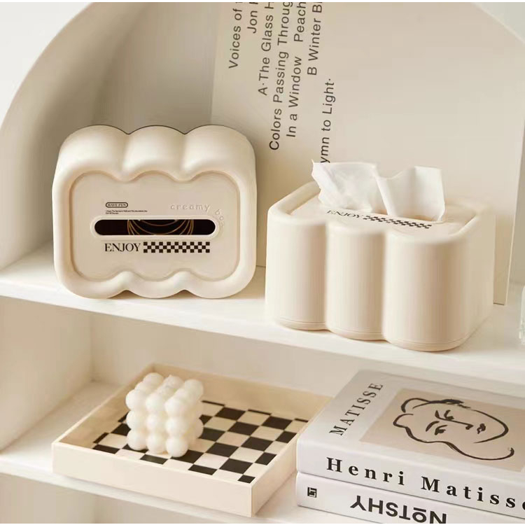 Desktop Tissue Box Home living room creative simple style wall-mounted ...