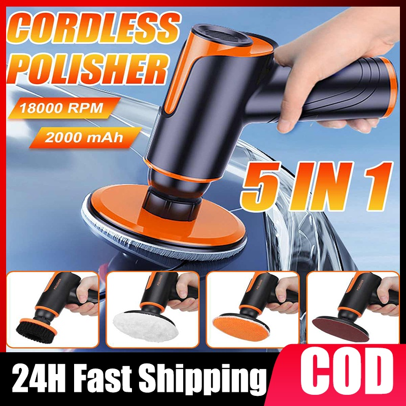 100W Polishing Machine Portable Car Wax Polisher Buffing Machine