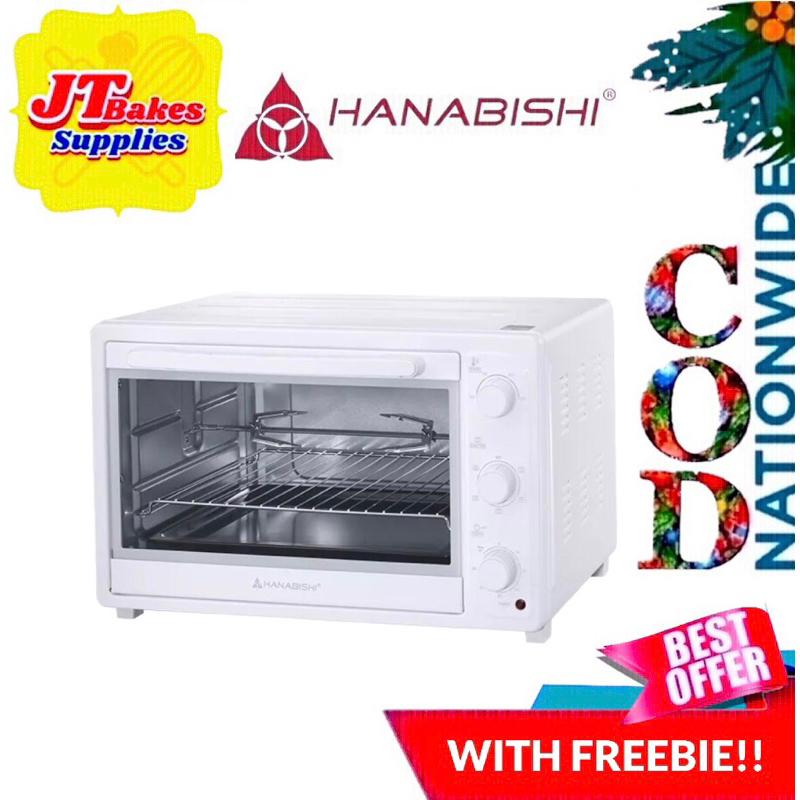 Hanabishi Aesthetic Electric Oven 45L White series HEO45WHT Convection