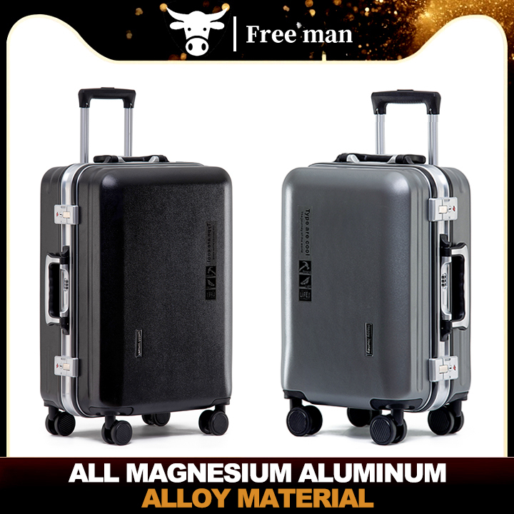 Aluminum Luggage Baggage Bag Travel Luggage Suitcase Luggage Travel Bag