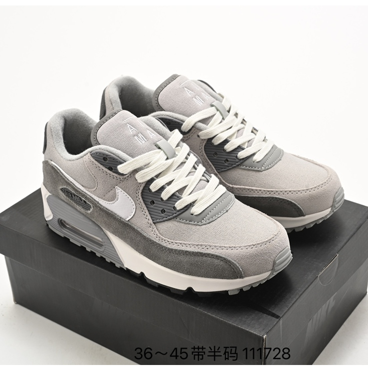 3 Colors Nike Air Max 90 Retro Air Cushion Running Shoes Casual Sneakers for Men Women