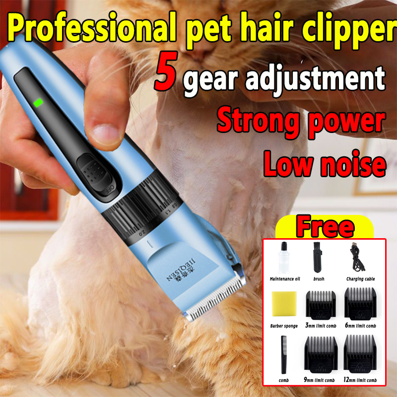 razor for dogs Professional Pet Hair Clipper Razor set for Dogs Cats ...