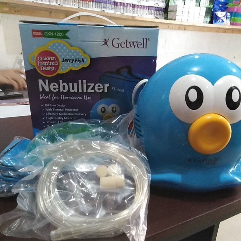 Getwell Nebulizer machine, (jerry fish) | Shopee Philippines