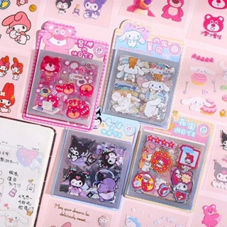 100pcs Mixed Sanrio Stickers Hello Kitty Cinnamoroll Kuromi My Melody  Waterproof