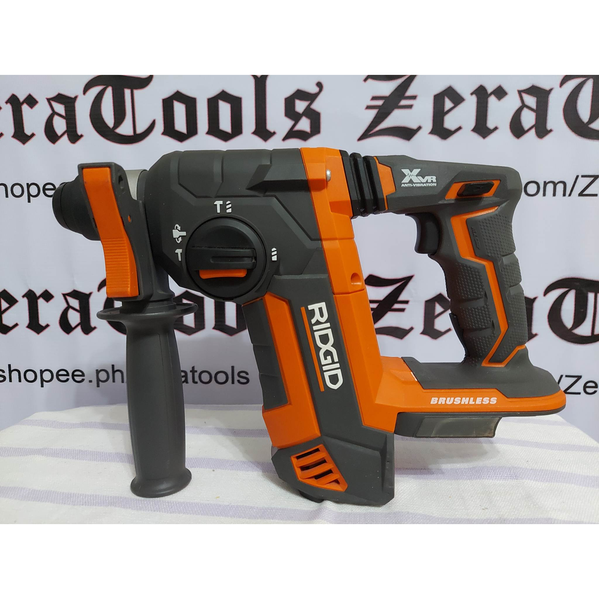 RIDGID 18V Brushless 1inch SDSPlus Rotary Hammer Shopee Philippines