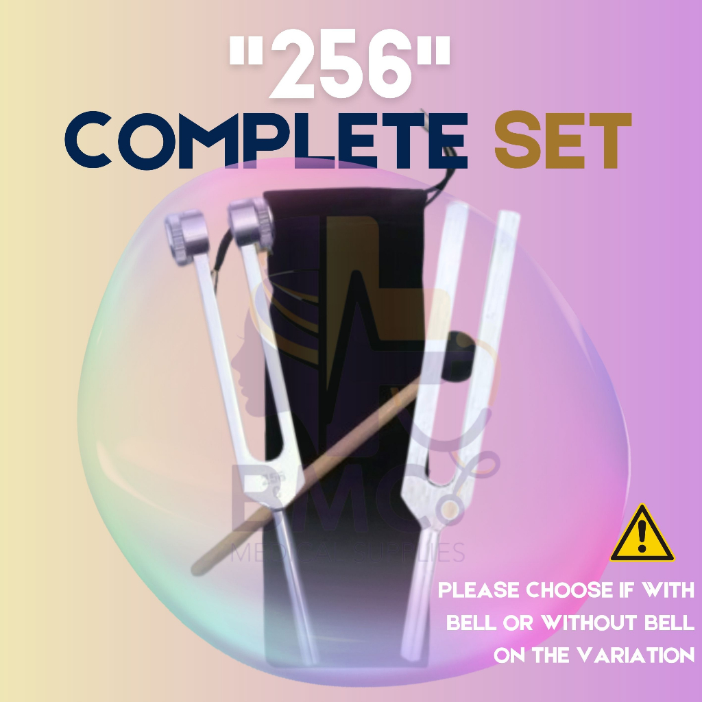 Tuning Fork Complete Set (With Bell & Without Bell) Aluminum Alloy