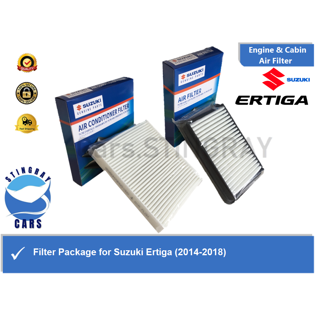 Combo Air Filter and Cabin Filter for Suzuki Ertiga (2014 2018) Shopee Philippines