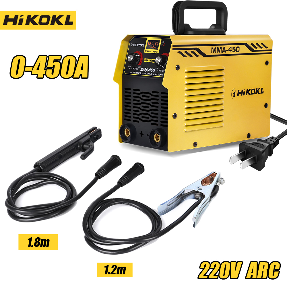 HIKOKL Welding Machine 2in1 MMA MIG300 350 450 Ampere Portable