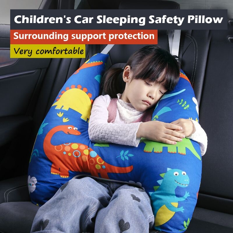 New⚡Children's Car Safety Pillow/Sleeping Pillow/Encircling Support/Removable Washable Liner