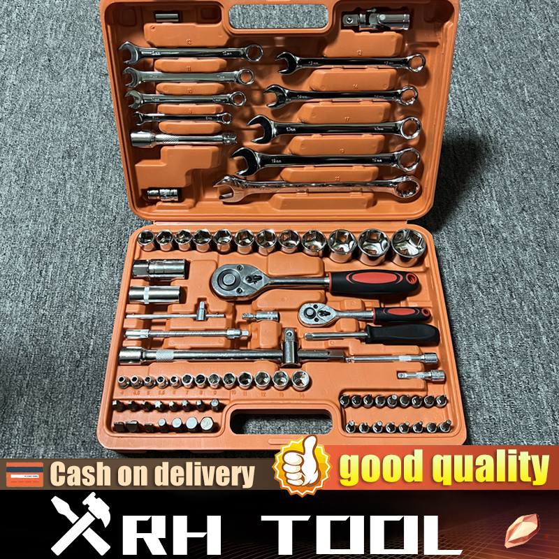 82PCS Socket Wrench Tools Set Torque Socket Wrench Set Original Tool