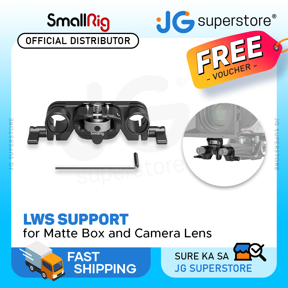 [CLEARANCE] SmallRig 15mm LWS Matte Box and Lens Support with 0.8 ...