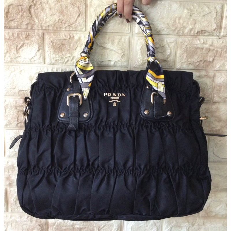 Prada Tessuto Bag (no sling strap) Shopee Philippines