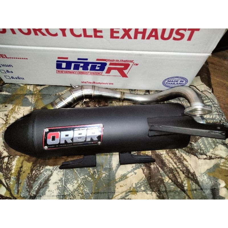 Orbr chicken pipe silver tip for Honda click V3/V2 /beat Fi v2 | Shopee ...