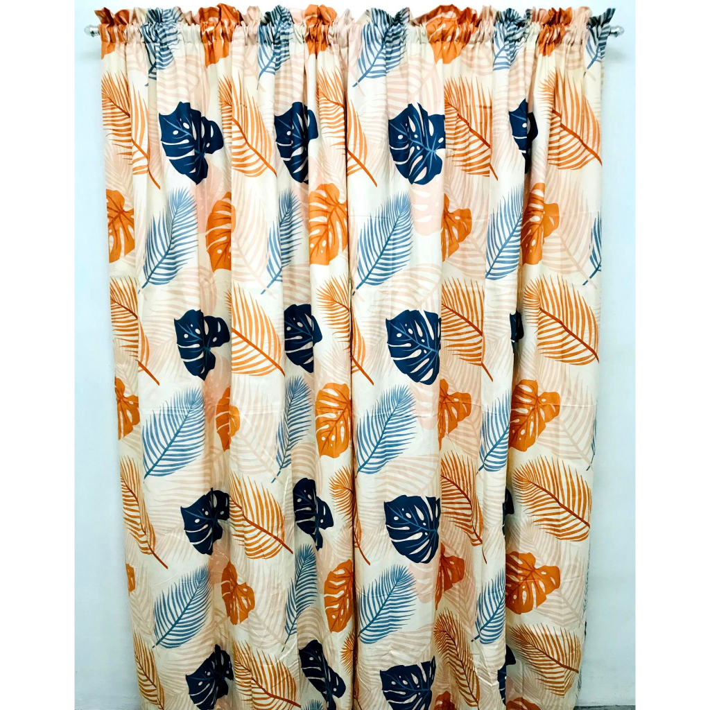 Canadian Non Ring Curtains (60x80) | Shopee Philippines