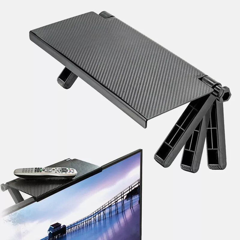 ZH412 Screen Tv Top Shelf Storage Bracket Stand Monitor Wall Mount Rack ...
