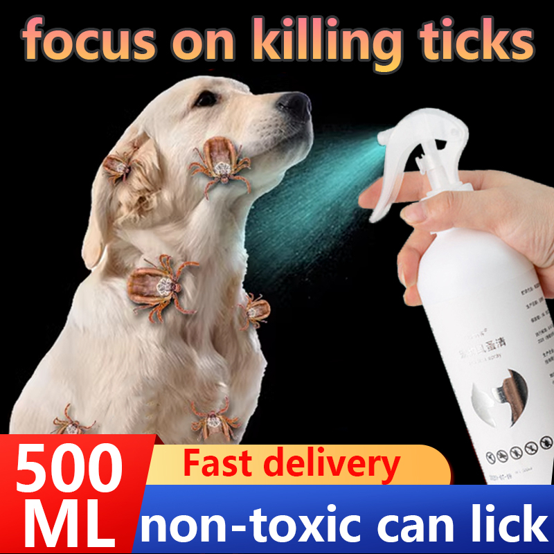 tick and flea remover,500ML,tick and flea spray for dog,anti tick and