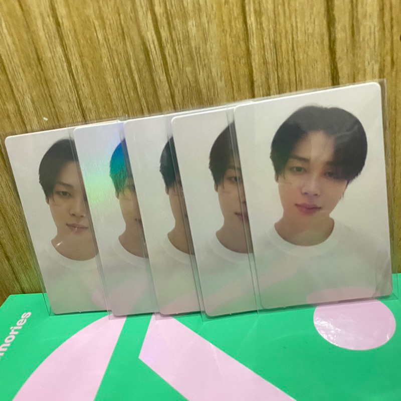 BTS JIMIN FACE ALBUM POB Unreleased Holographic Selfie Photocard