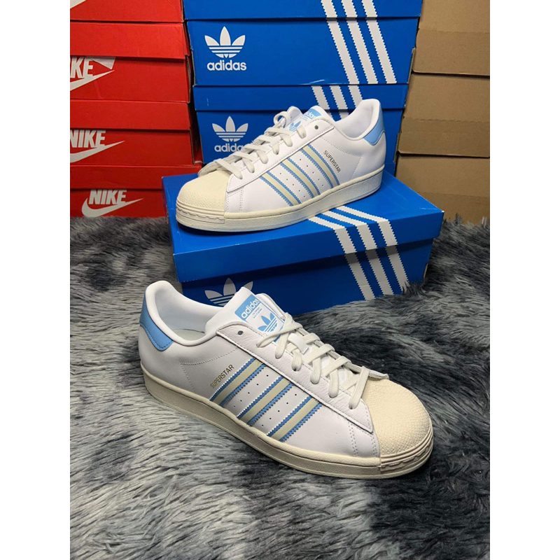 Superstar mens hotsell blue stripes