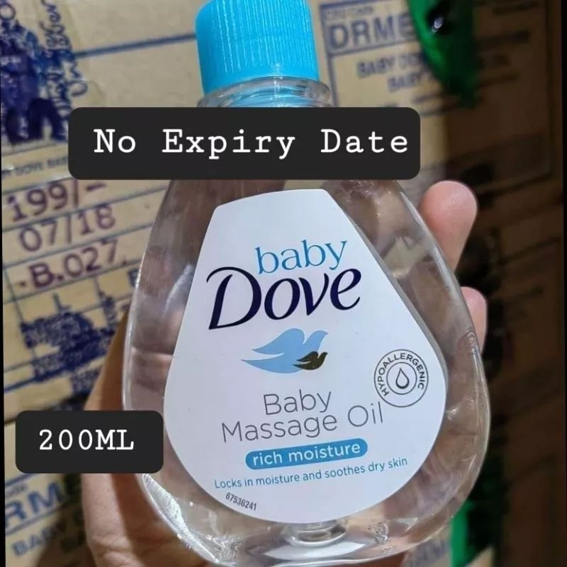 DOVE BABY MASSAGE OIL 200ml Shopee Philippines