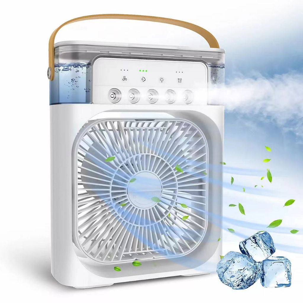 Portable Air Conditioner Fan Mini Evaporative Air Cooler Colors Led