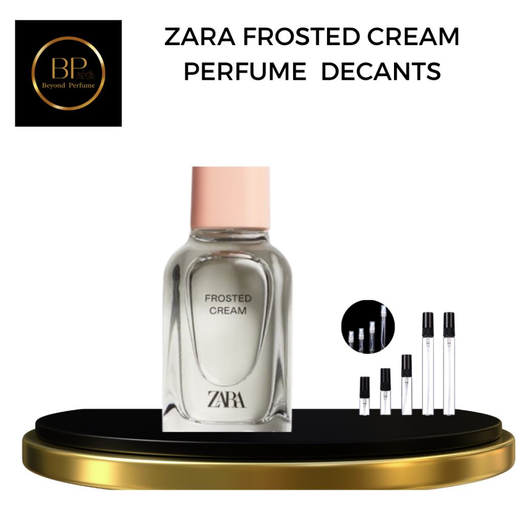 Zara Frosted Cream in 5ml/10ml perfume sample Montblanc Signature dupe
