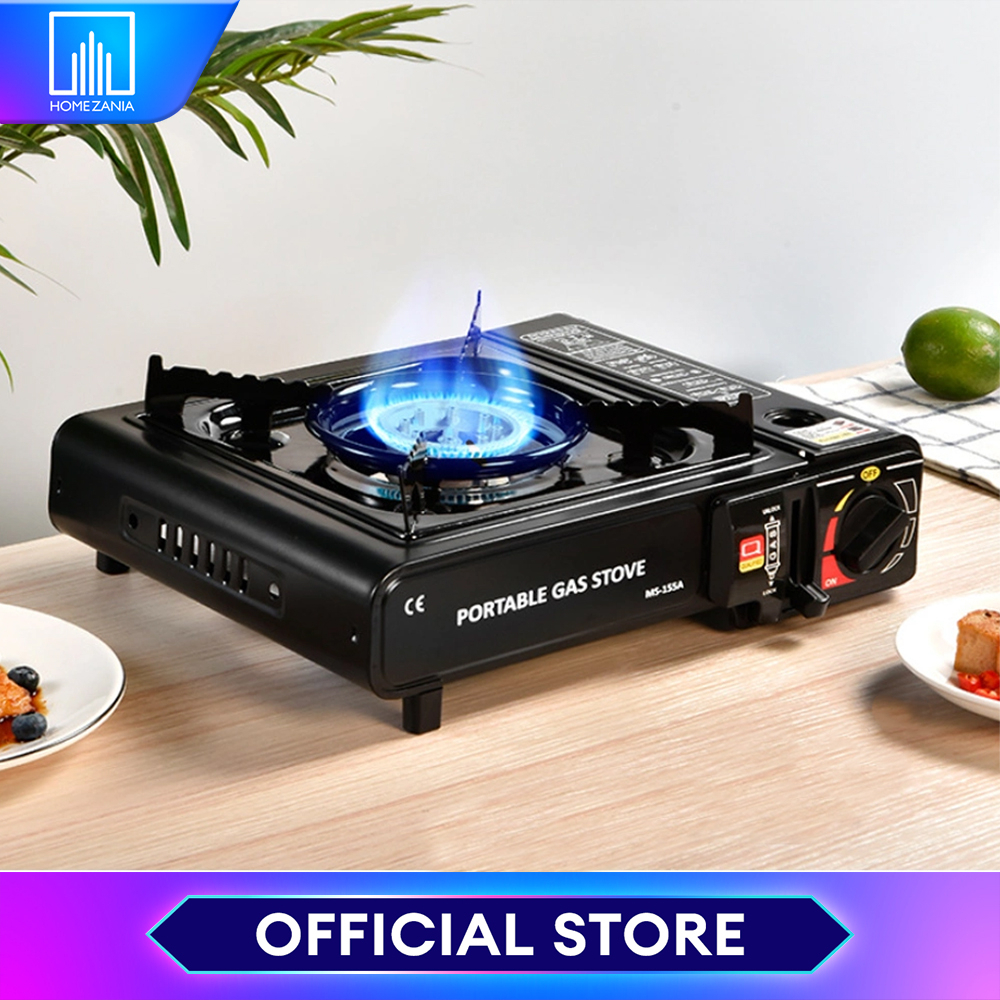Home Zania Durable Portable Butane Gas Stove for Indoor or Outdoor Use
