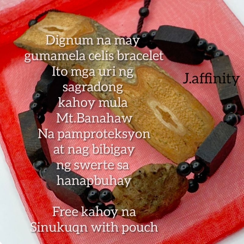(J.affimity) Bracelet Dignum na may gumamela Celis free Sinukuan at ...
