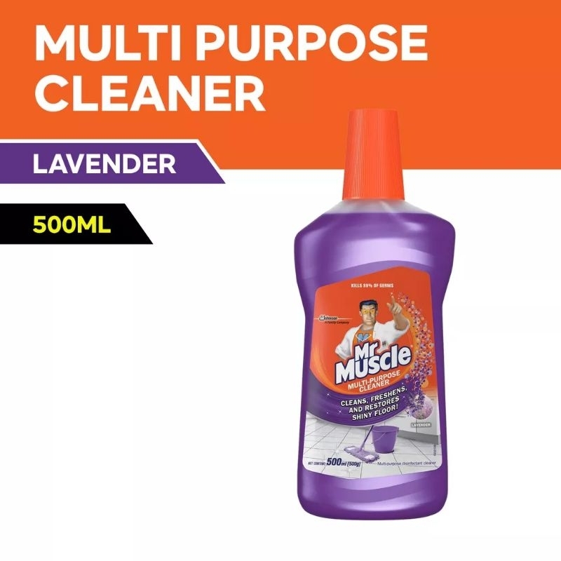 MR MUSCLE MULTI PURPOSE CLEANER LAVENDER 500ML Shopee Philippines