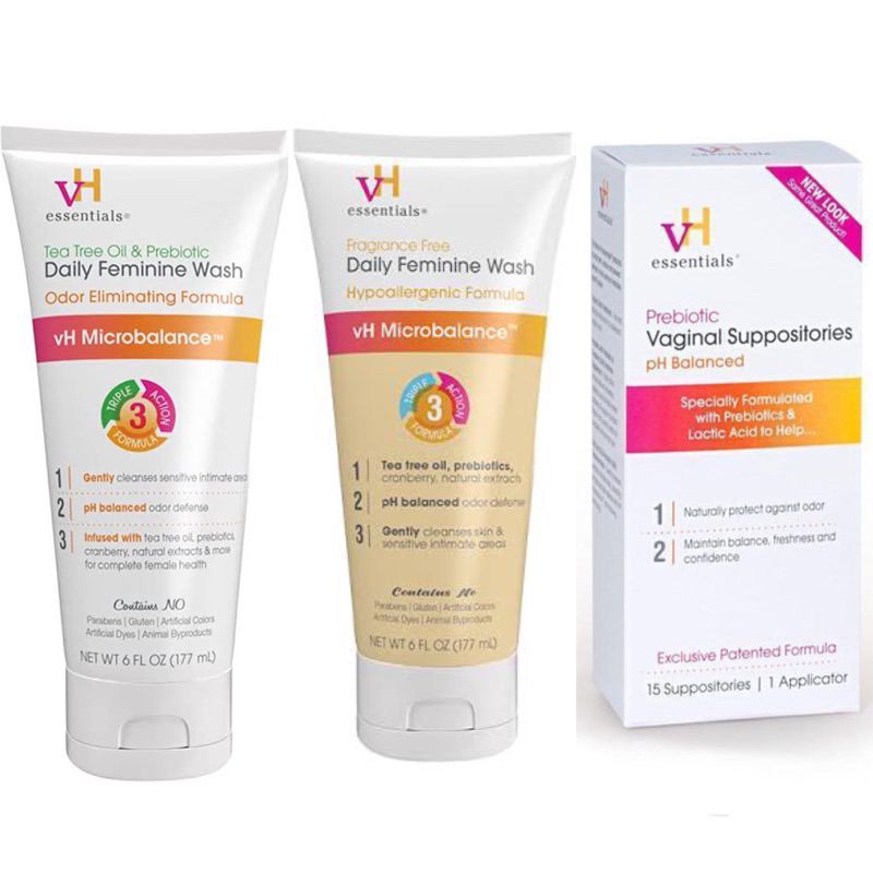 VH ESSENTIALS Ph BALANCED DAILY FEMININE WASH (177ml) Shopee Philippines