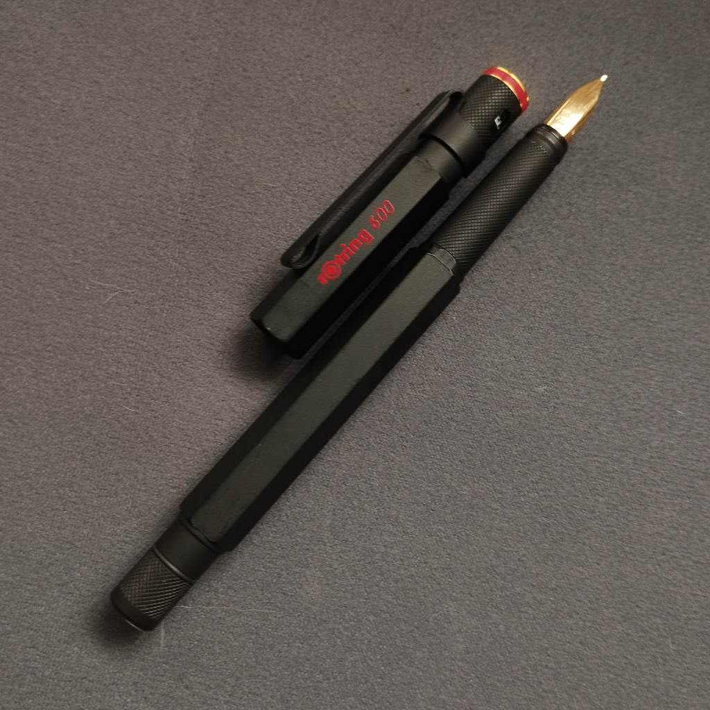 The legendary Rotring 600 Fountain Pen, F 18K Gold Nib | Shopee Philippines