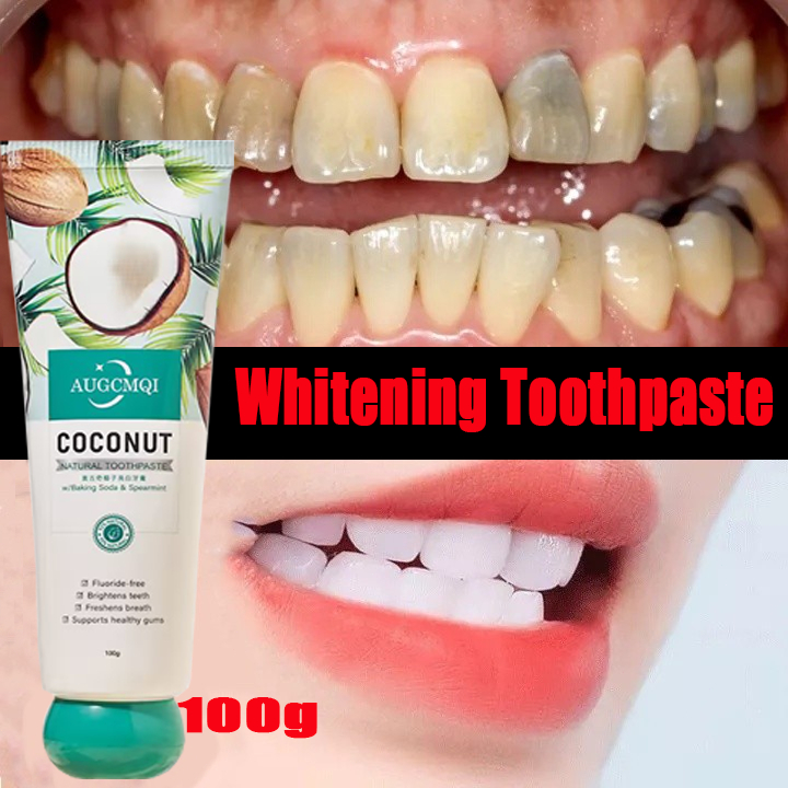 Teeth Whitening Toothpaste Remove Tartar Remove Plaqu Oral Odor freshen ...