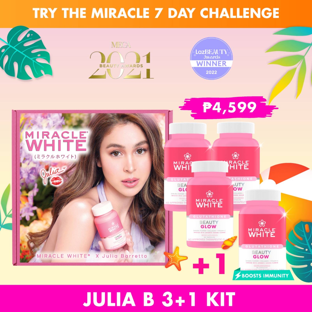 miracle white glutathione price philippines Glow Vitamins Capsule Miracle White Injection 60000mg 