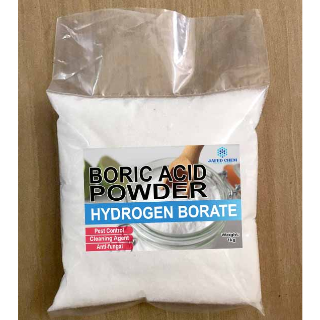 JAFED 1kg/ 2kgs/ 3kgs Boric Acid Powder Hydrogen Borate Pest Control