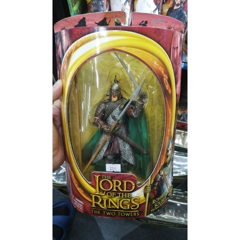 Toy Biz Lord of The Rings Two Towers Ring Pack Misc Rohirrim Soldier ...