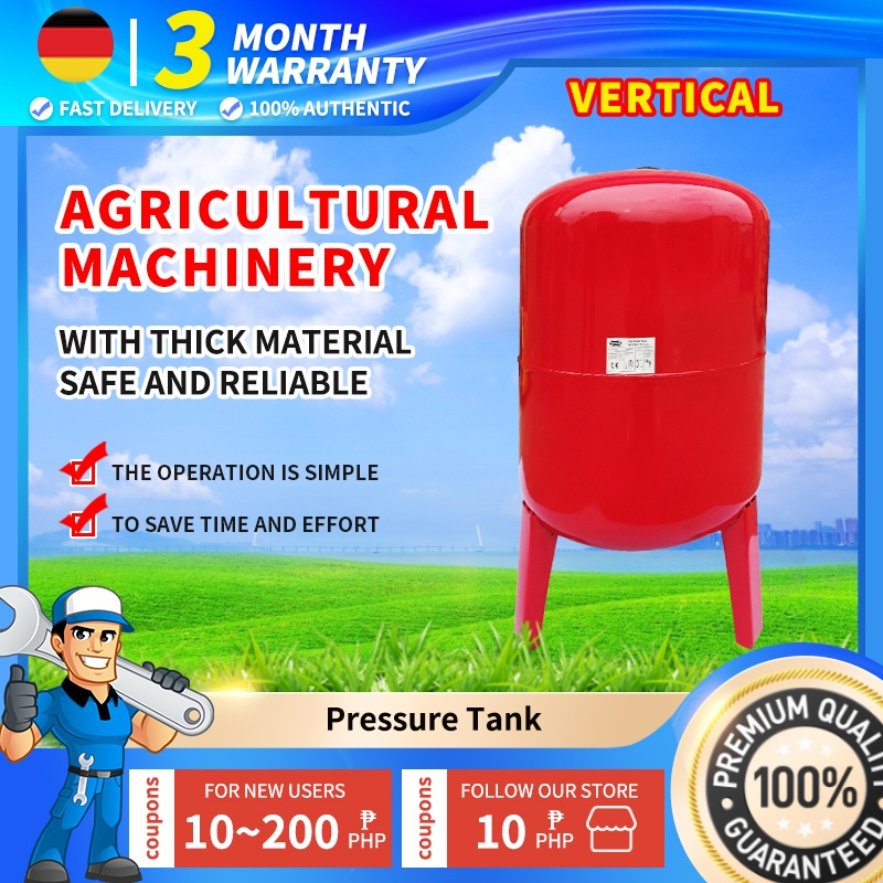 Vertical Bladder Tank Expansion Tank Air Pressure Tank 18VT 60VT 100VT 5 Gallons25 Gallons