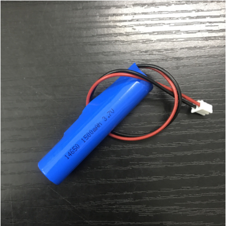 1500MAH 3.7V 14650 Li-ion Rechargeable Battery lithium ion cell baterias  with XH2.54 Plug