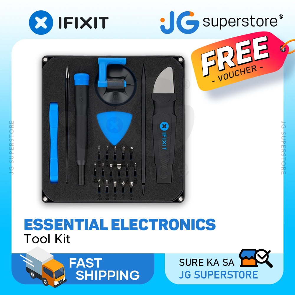 iFixit Electronics Tool Kit with 16 Precision Screwdriver Bits for
