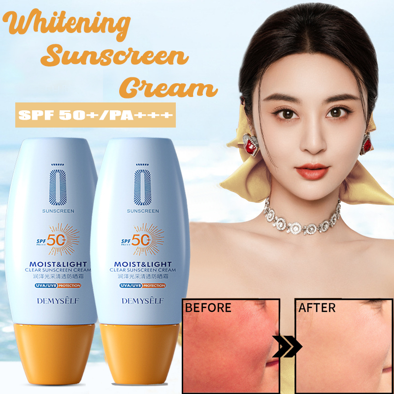 Whitening Sunscreen Cream Face & Body SPF50+ UV Protection Waterproof
