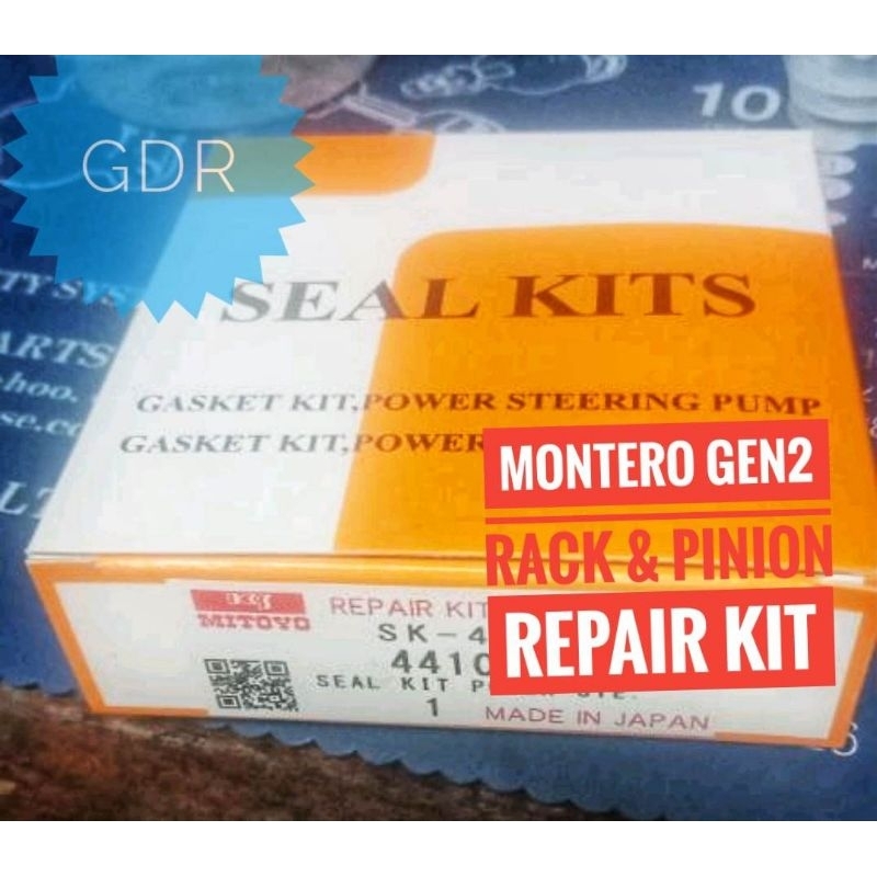 Montero Gen2 Rack & Pinion Repair Kit Shopee Philippines