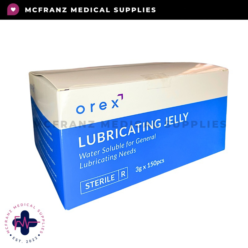 Orex Lubricating Jelly 3g & 5g (Sold per box/150pcs) Shopee Philippines