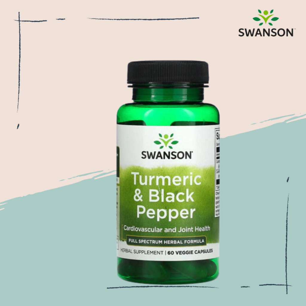 SwansonPh Swanson, Turmeric & Black Pepper, 60 Veggie Capsules
