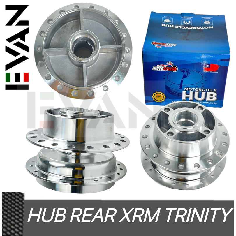 Rear Hub For Xrm Trinity Motorcycle Hub Shopee Philippines