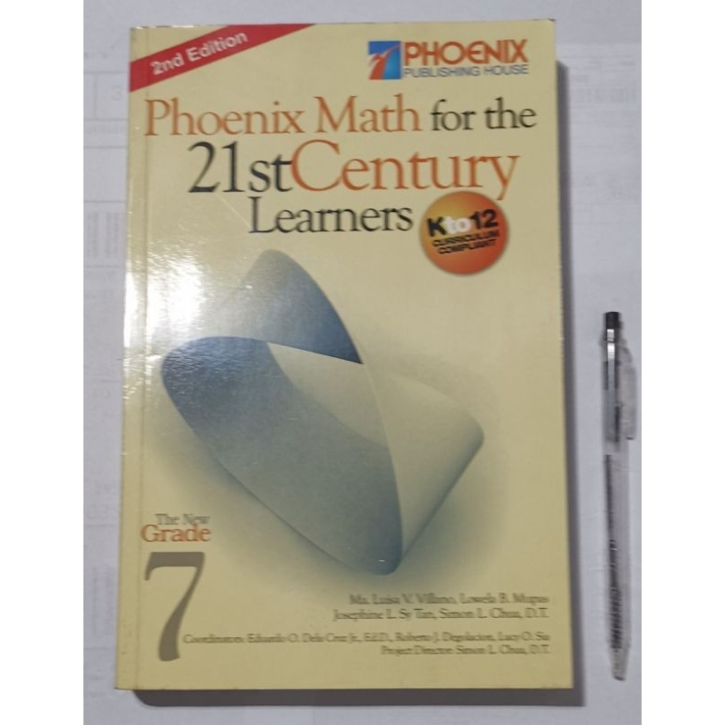 Phoenix Math for the 21st Century Learners The New Grade 7 | Shopee ...