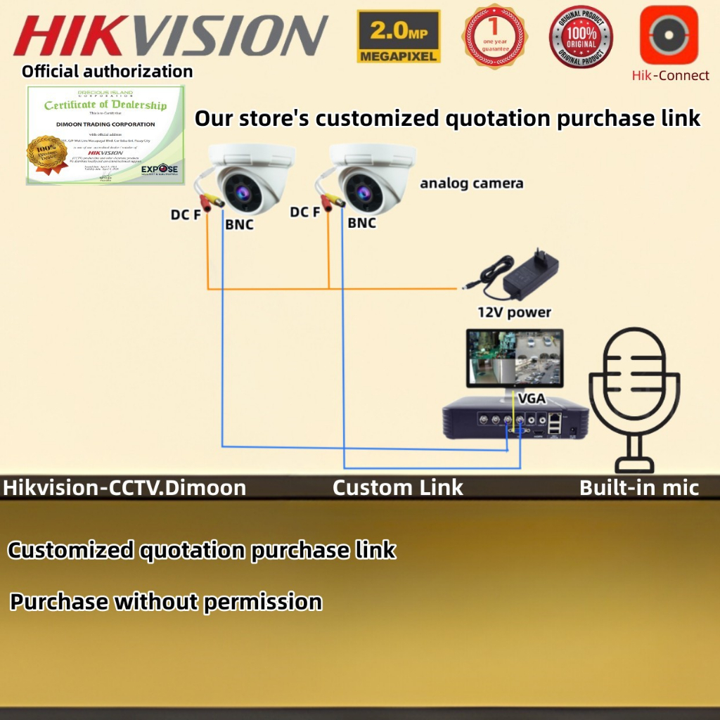 Special link for Hikvision camera quotation, please do not purchase ...