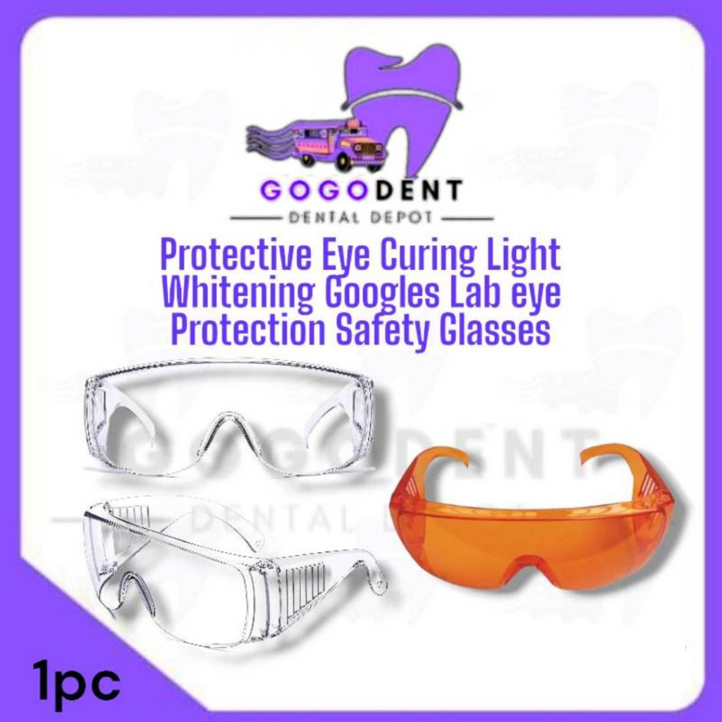 Protective Eye Curing Light Whitening Goggle Lab Eye Protection Safety